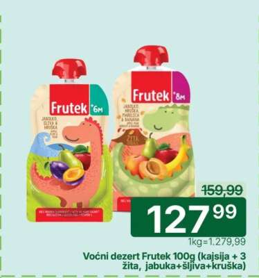 Voćni dezert Frutek 100g