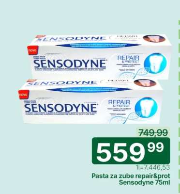 Pasta za zube repair&prot Sensodyne 75ml