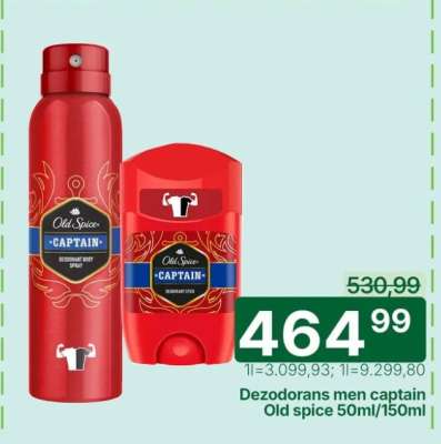 Dezodorans men captain