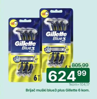 Gillette Blue 3 plus