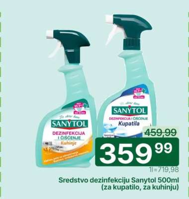 Sredstvo dezinfekciju Sanytol 500ml