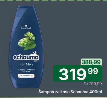 Šampon za kosu Schauma 400ml