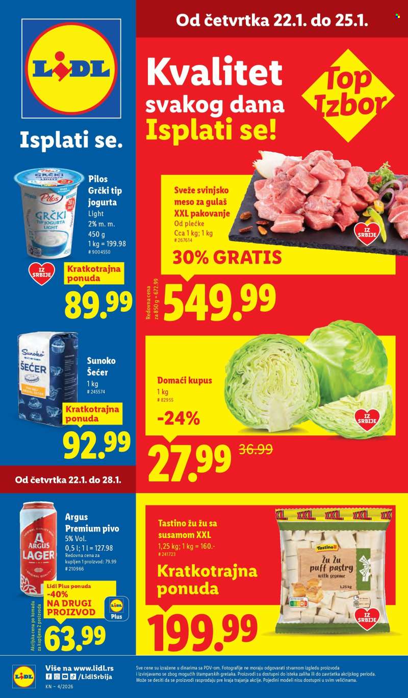 Lidl katalog - 22.01.2026 - 28.01.2026.