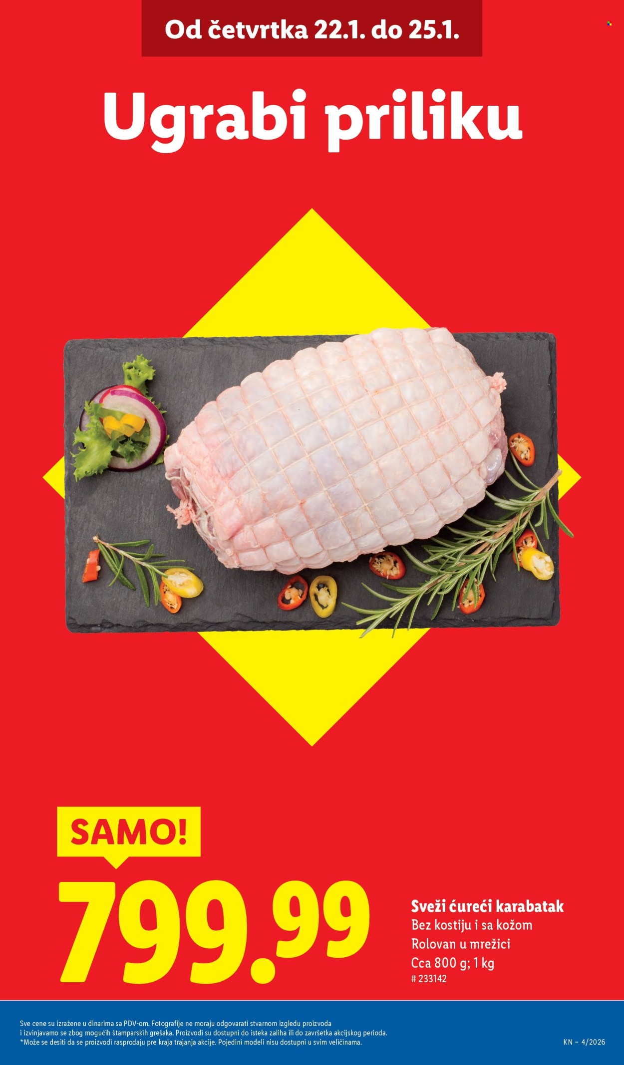 Lidl katalog - 22.01.2026 - 28.01.2026. Stranica 3
