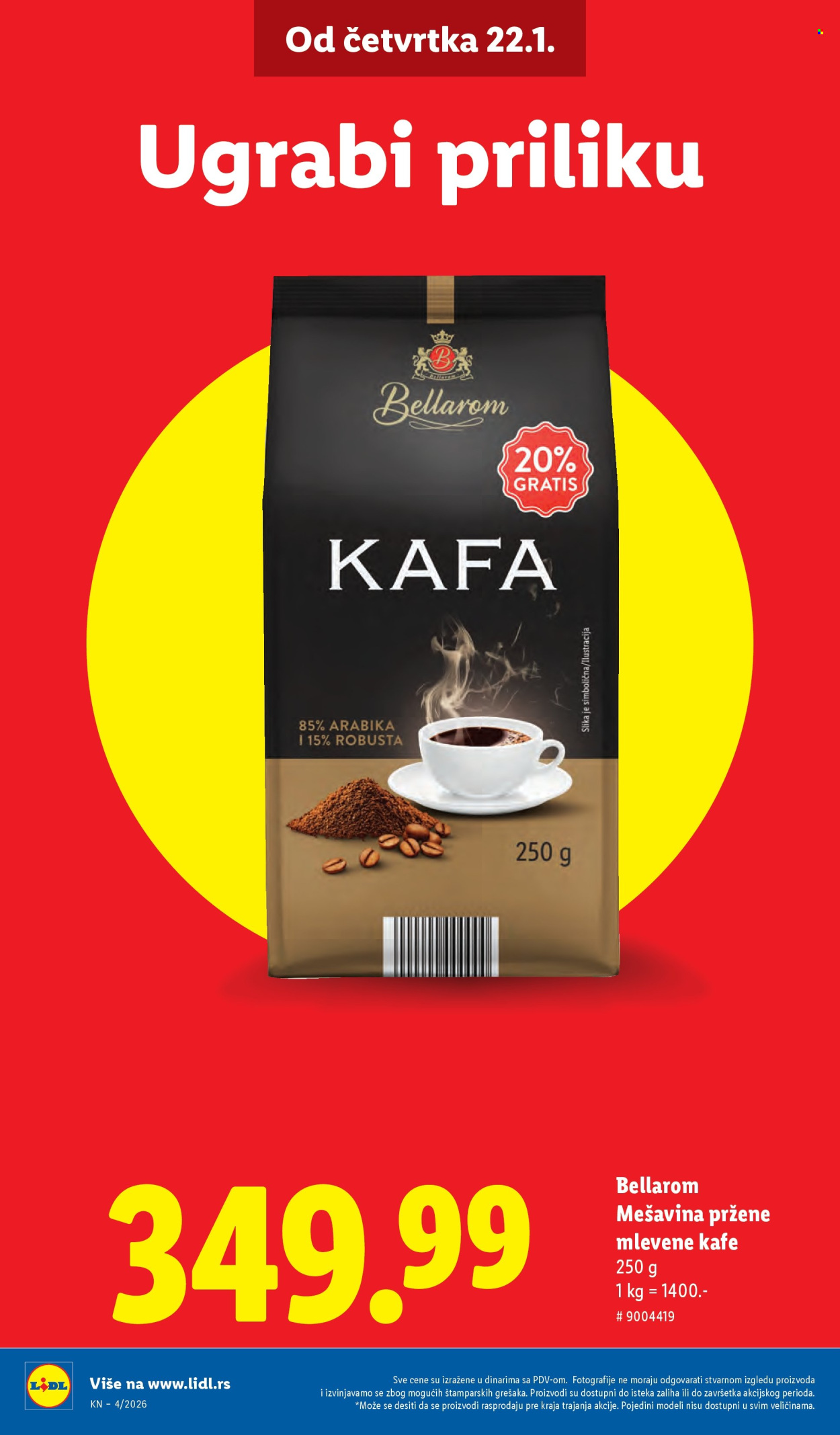 Lidl katalog - 22.01.2026 - 28.01.2026. Stranica 4