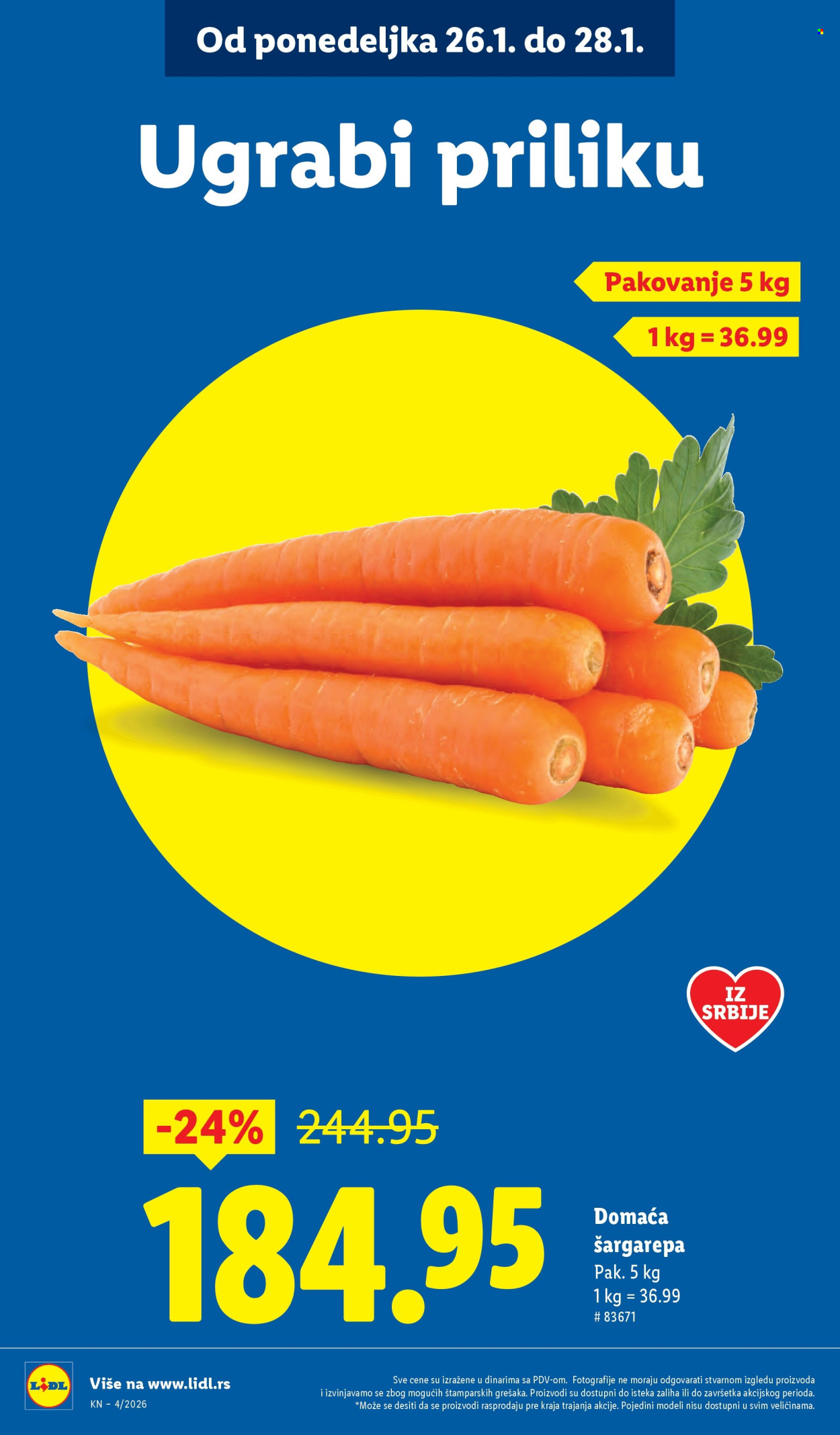 Lidl katalog - 22.01.2026 - 28.01.2026. Stranica 10