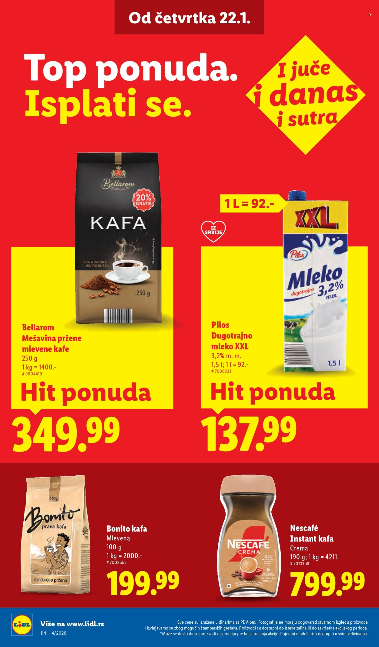 Lidl katalog - 22.01.2026 - 28.01.2026. Stranica 22