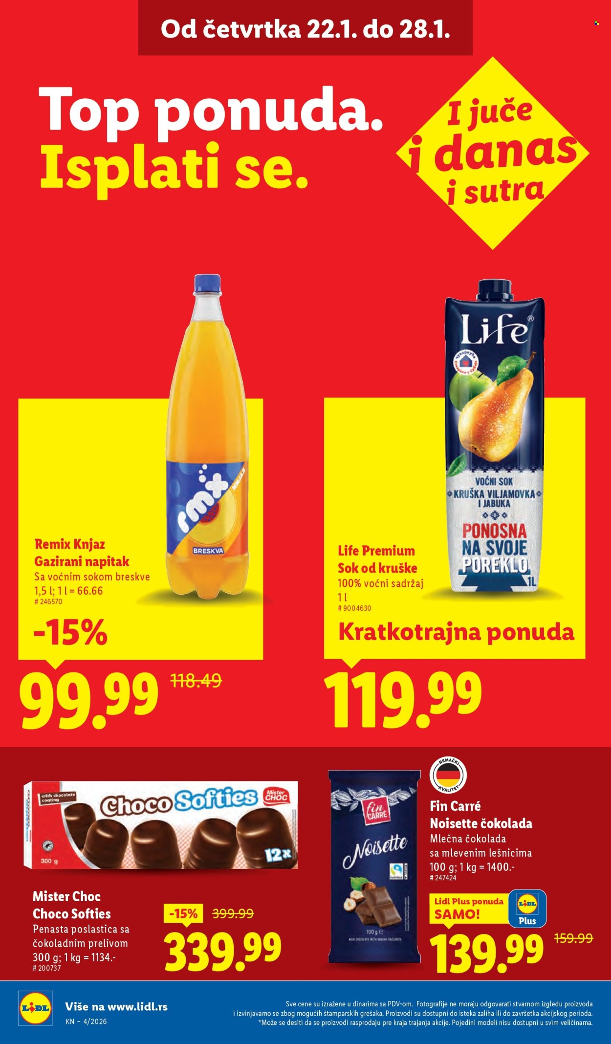 Lidl katalog - 22.01.2026 - 28.01.2026. Stranica 24