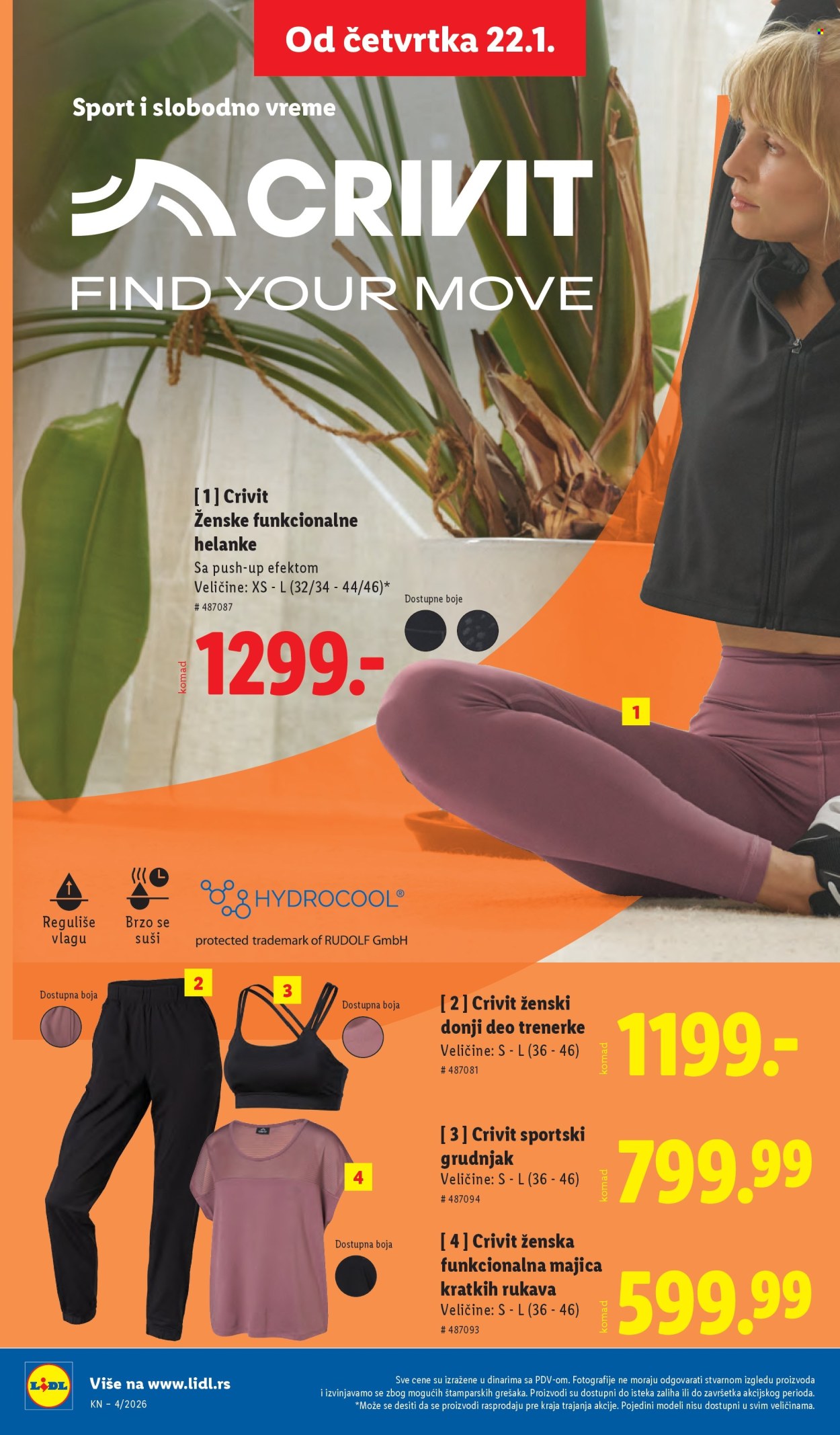 Lidl katalog - 22.01.2026 - 28.01.2026. Stranica 58