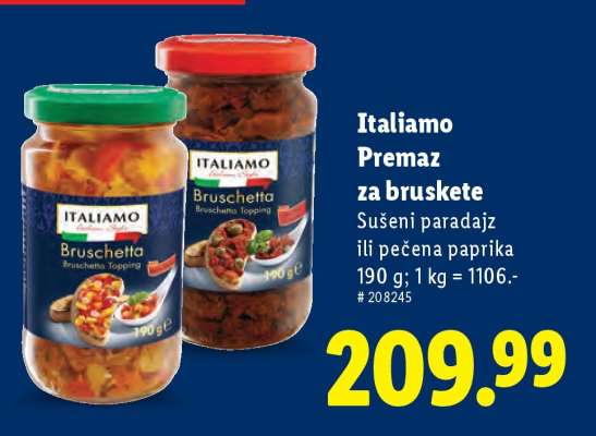 Italiamo Premaz za bruskete