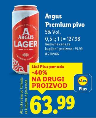 Argus Premium pivo