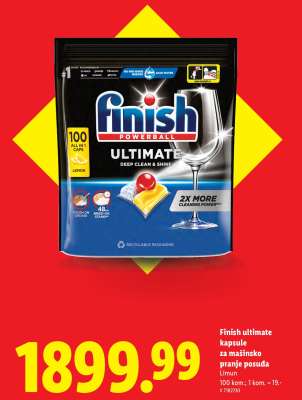 Finish ultimate kapsule