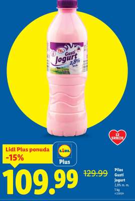 Pilos Gusti jogurt