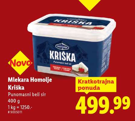 Mlekara Homolje Kriška