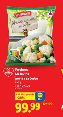 Freshona Mešavina povrća za čorbu