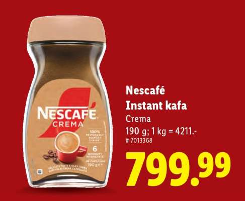 Nescafe Instant kafa