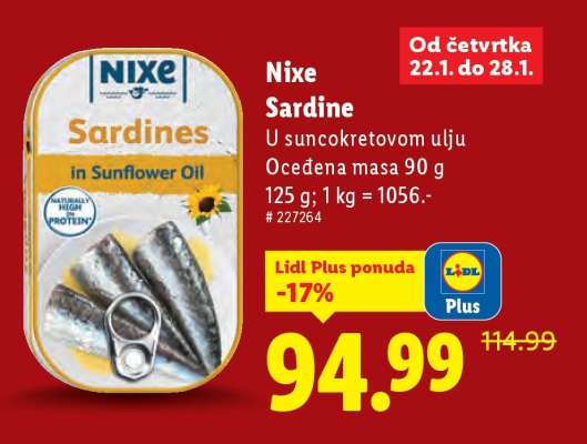 Nixe Sardine