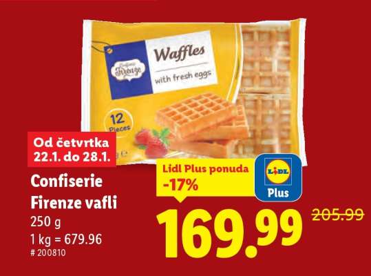 Confiserie Firenze Vafli