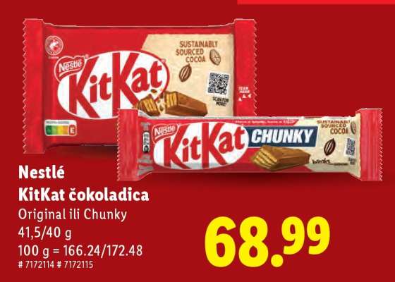 Nestlé KitKat čokoladica