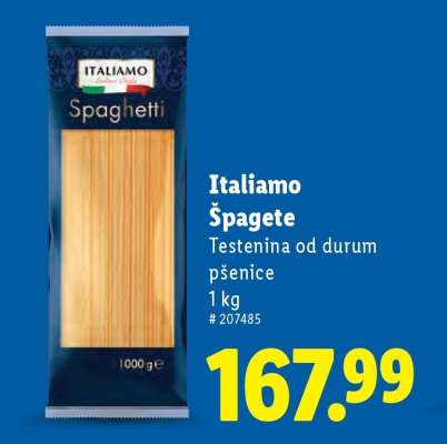 Italiamo Špagete