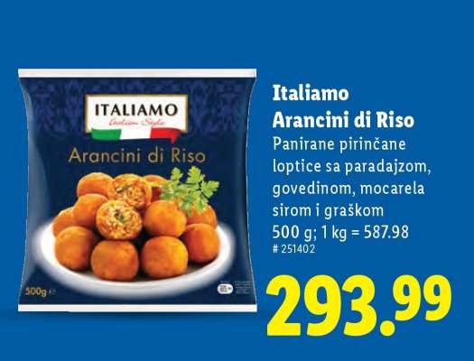 Italiamo Arancini di Riso