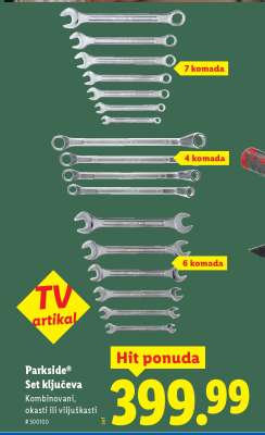 Parkside Set ključeva