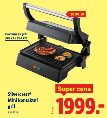 Silvercrest® Mini kontaktní gril
