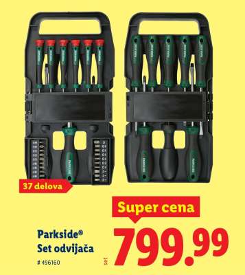 Parkside Set odvijača