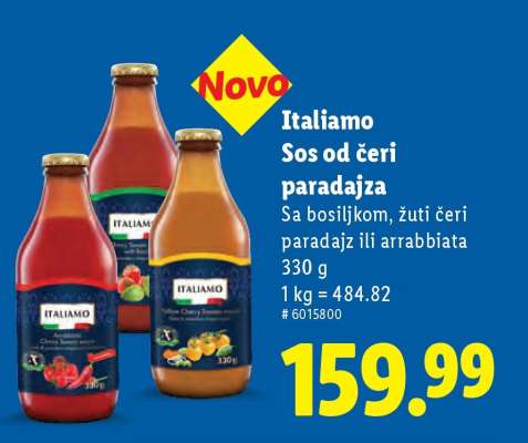 Italiamo Sos od čeri paradajza