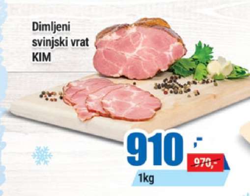 Dimljeni svinjski vrat KIM