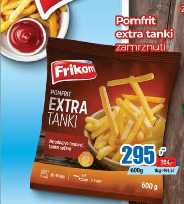Pomfrit Extra Tanki