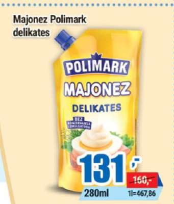 Majonez Polimark delikates