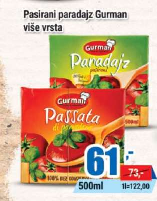 Pasirani paradajz Gurman