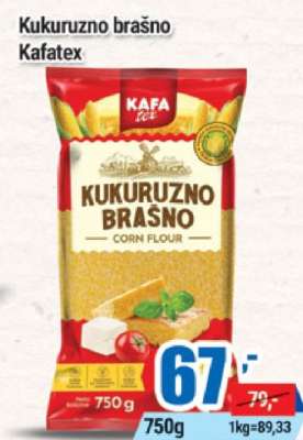 Kukuruzno brašno Kafatex