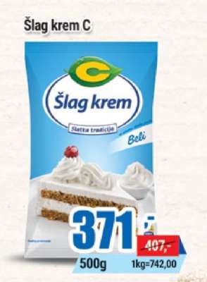 Šlag krem C