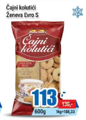 Čajni kolutići Ženeva Evro S