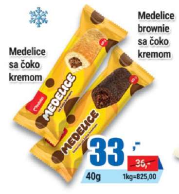 Medelice sa čoko kremom