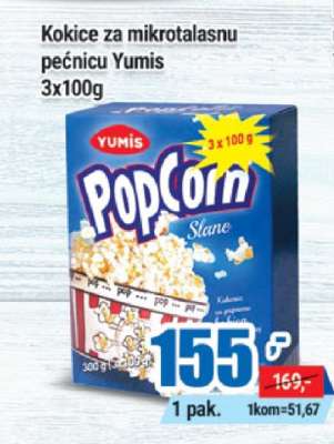 Kokice za mikrotalasnu pećnicu Yumis