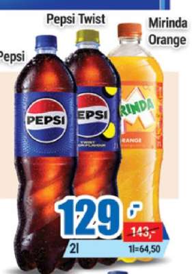 Pepsi, Pepsi Twist, Mirinda Orange