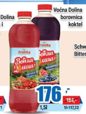 Voćna Dolina borovnica koktel