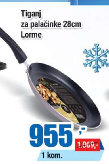 Tiganj za palačinke 28cm Lorme