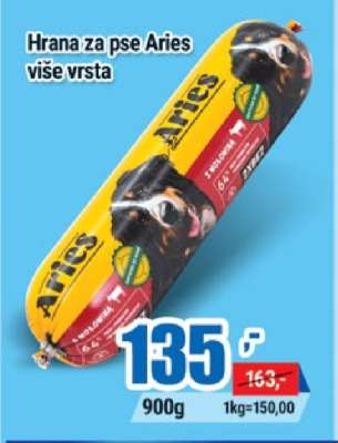 Hrana za pse Aries