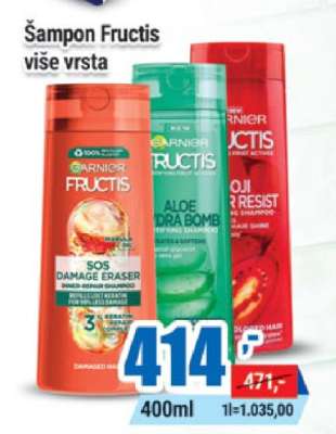 Šampon Fructis