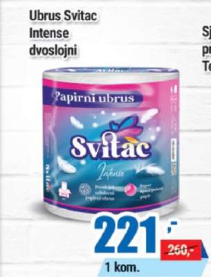 Ubrus Svitac Intense dvoslojni
