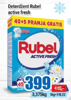 Deterdžent Rubel Active Fresh