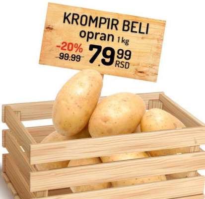 KROMPIR BELI opran