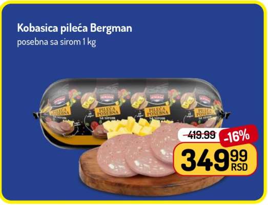 Kobasica pileća Bergman