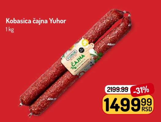 Kobasica čajna Yuhor