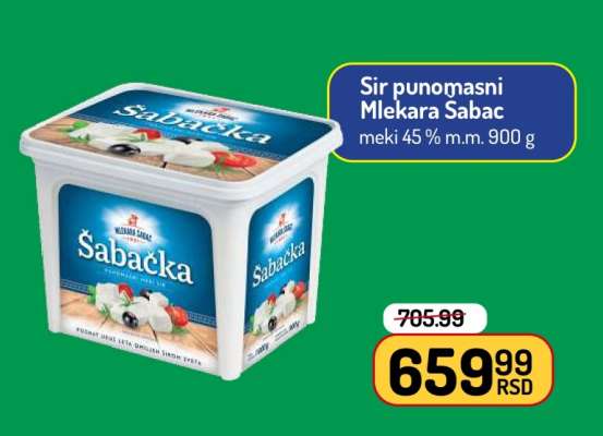 Sir punomasni Mlekara Šabac