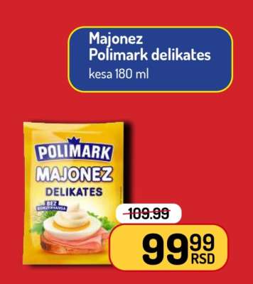 Majonez Polimark delikates